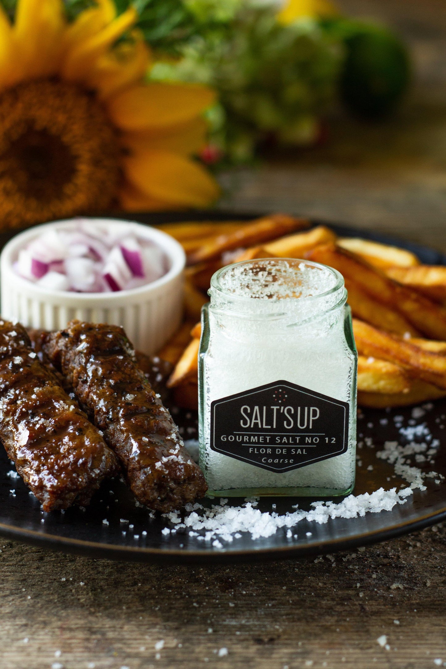 GIFT BOX OF 2 GOURMET SALT "SALT FRIEND"