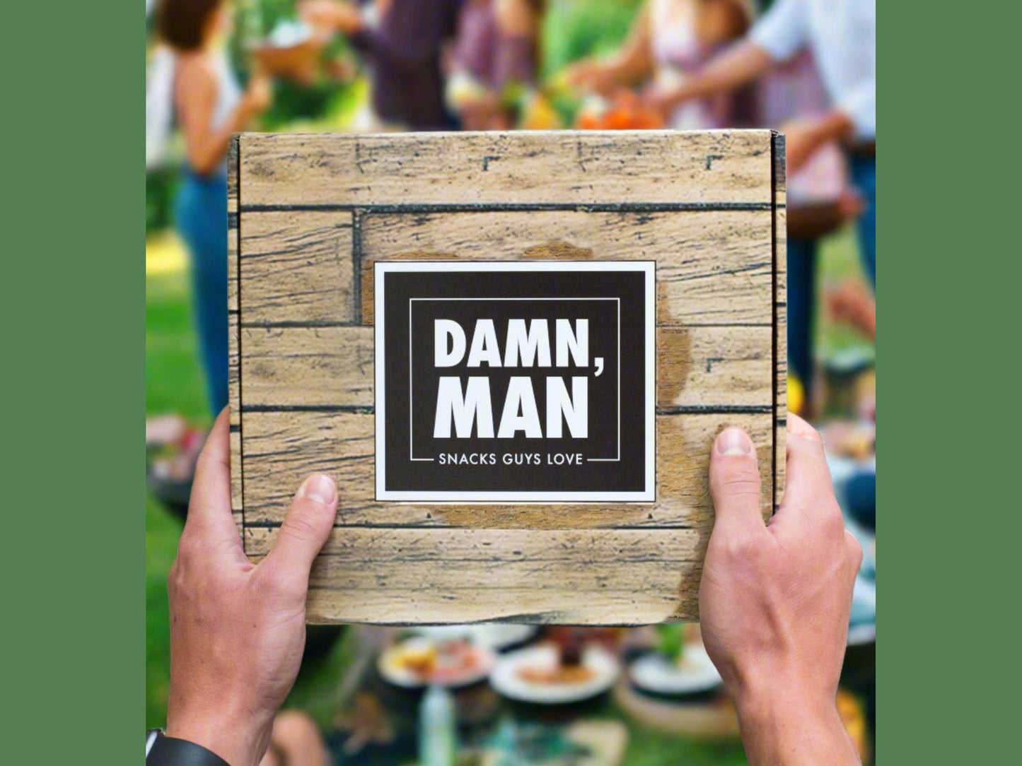 Gourmet Manly Nut Gift Box - 6 Handcrafted Snacks for Distinguished Men