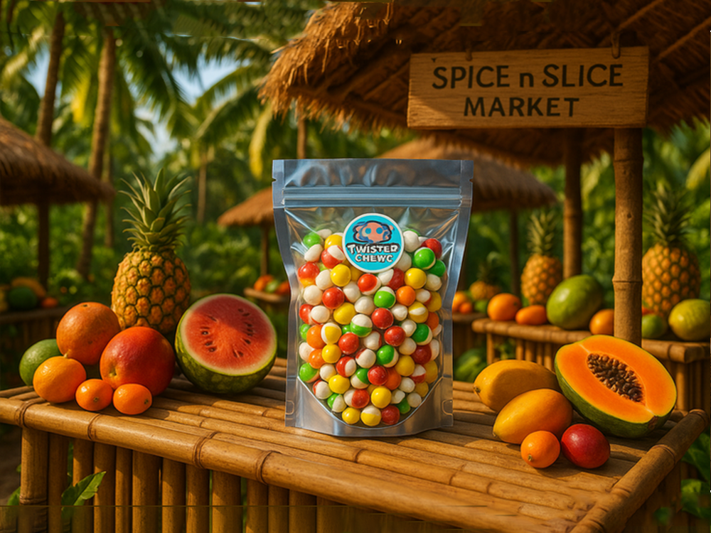 Freeze Dried Fruity Poppers - Rainbow Burst Snack Adventure