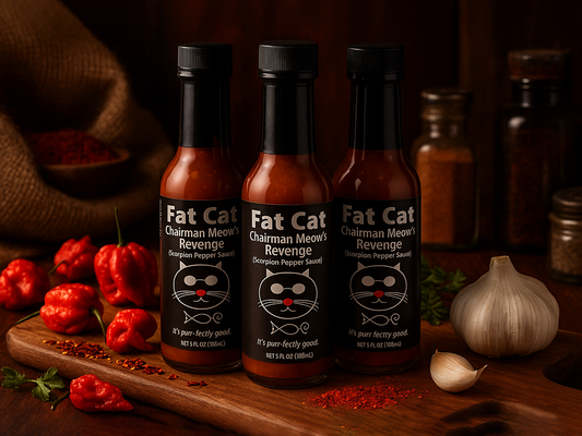 Fat Cat Chairman Meow's Revenge - Scorpion Pepper 3-Pack Bundle