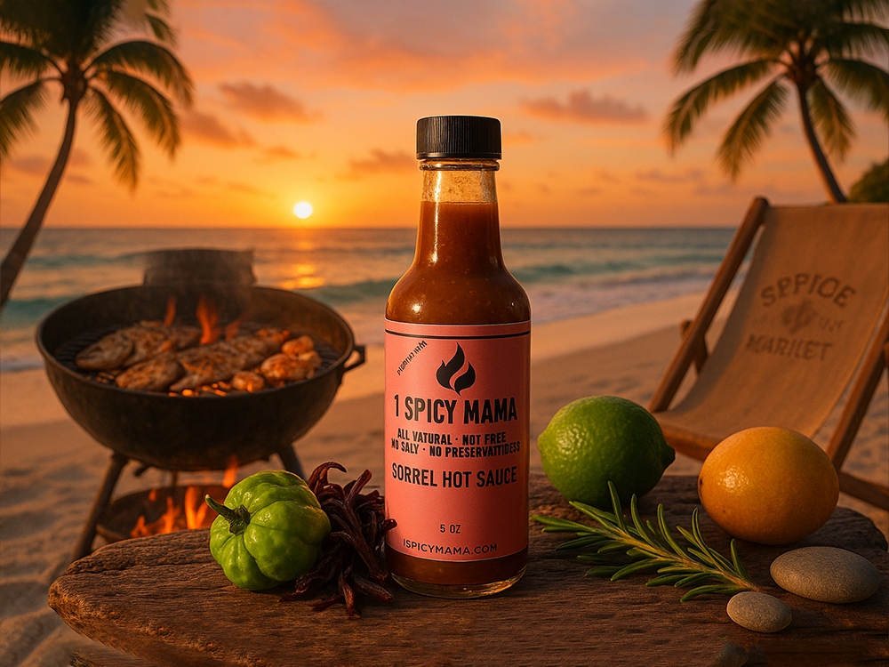 Sorrel Hot Sauce - Caribbean Christmas Spice Magic
