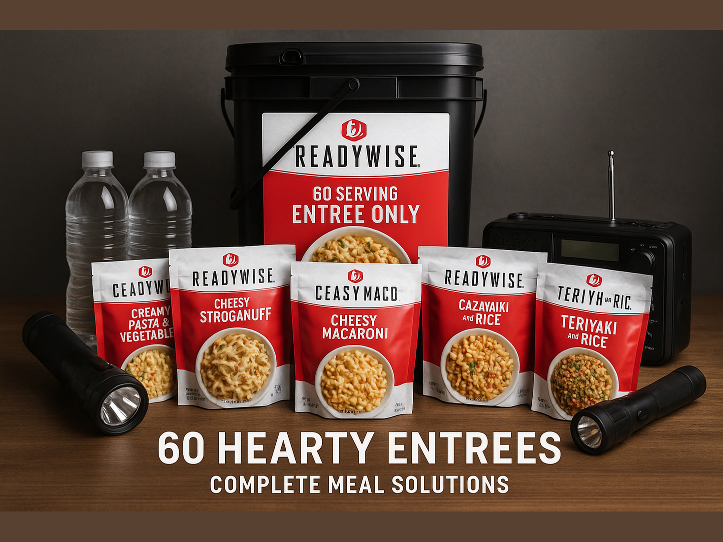 60 Serving Entree Emergency Setup