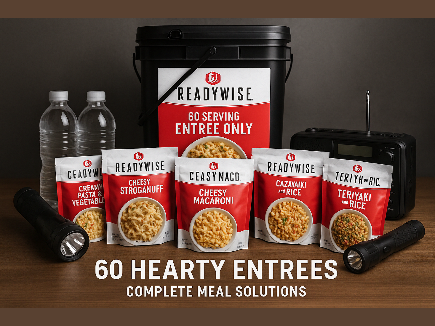 60 Serving Entree Emergency Setup