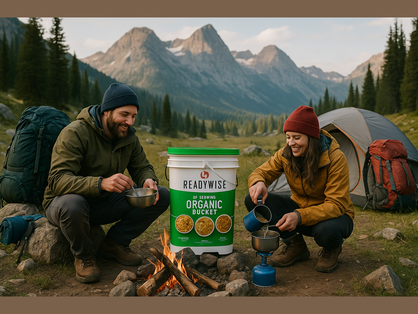 90 Serving Organic Bucket Mountain Camping