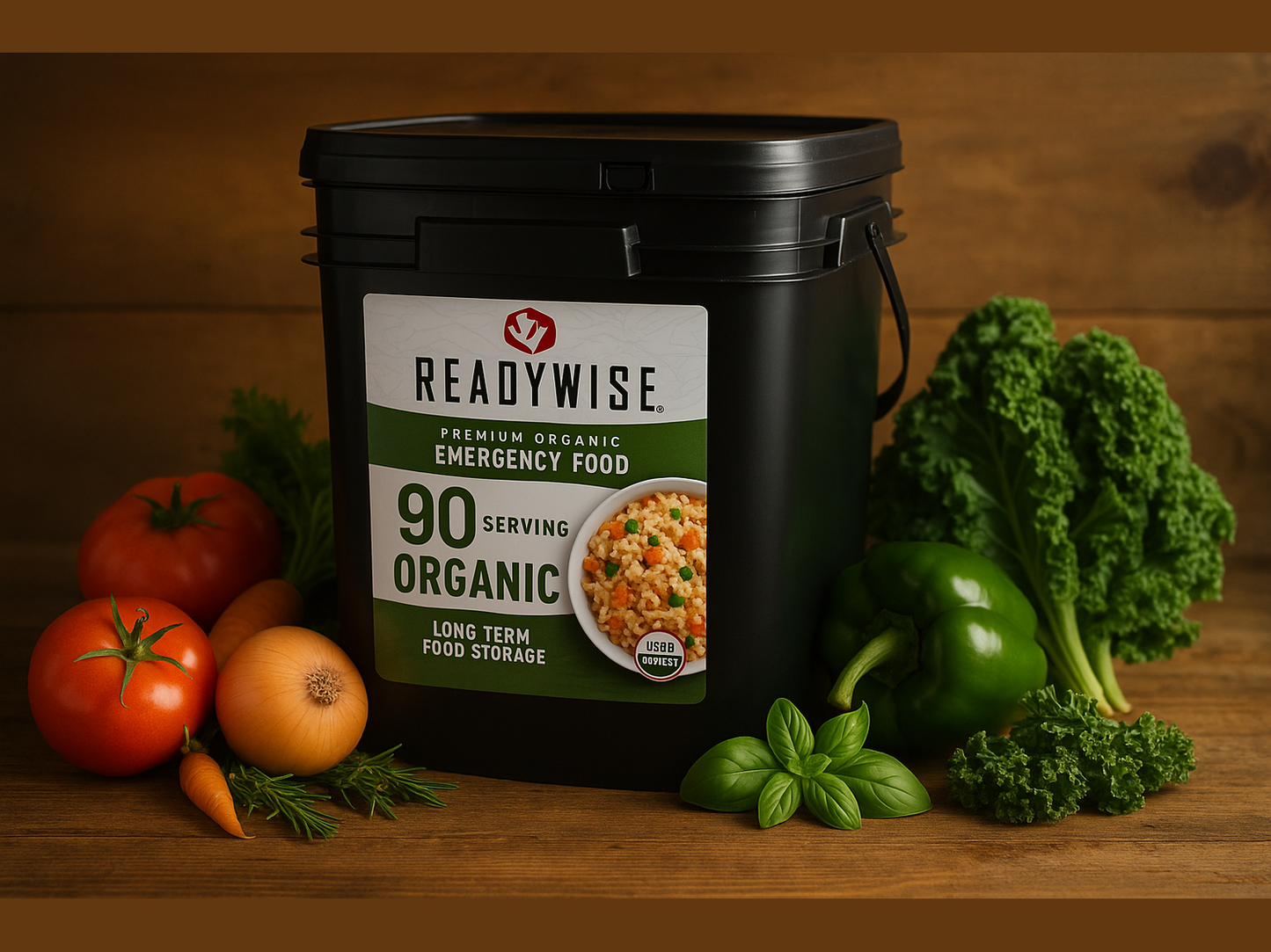 90 Serving Organic Bucket