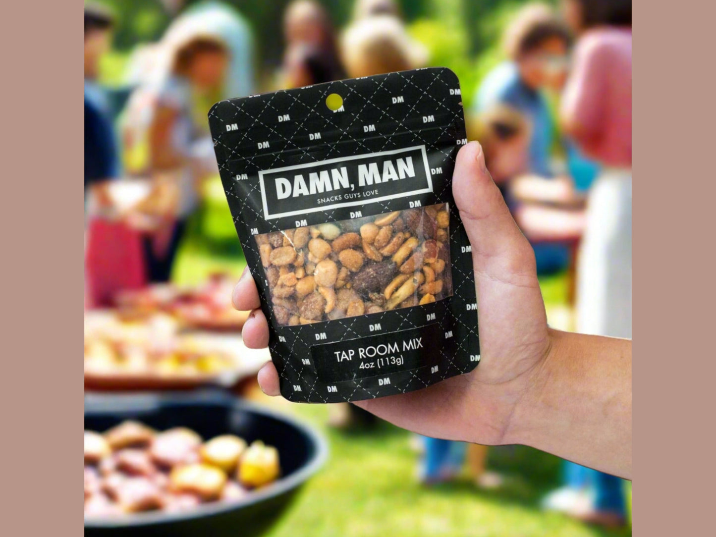 Gourmet Manly Nut Gift Box - 6 Handcrafted Snacks for Distinguished Men