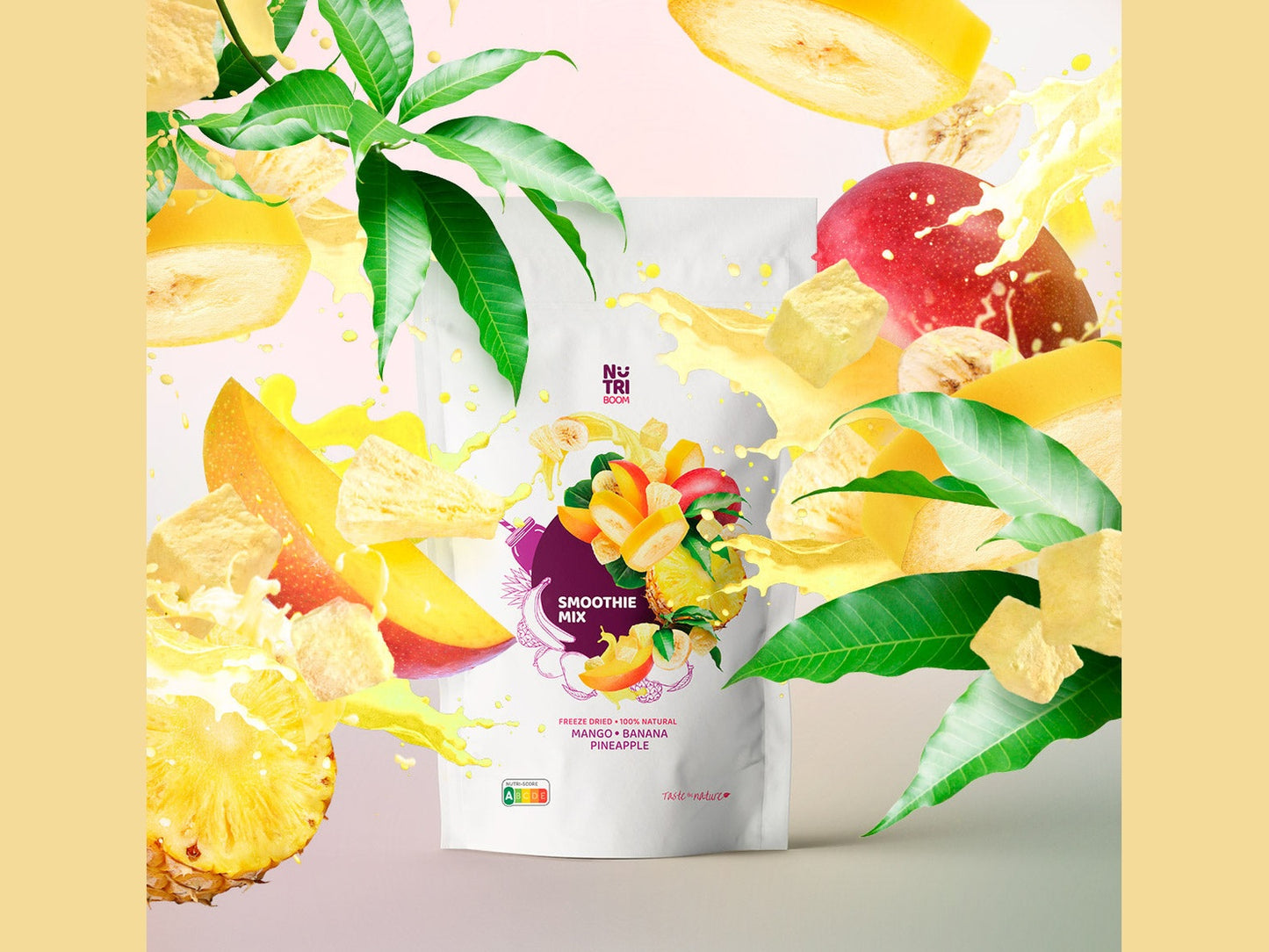 Tropical Smoothie Blend - banana, mango, pineapple