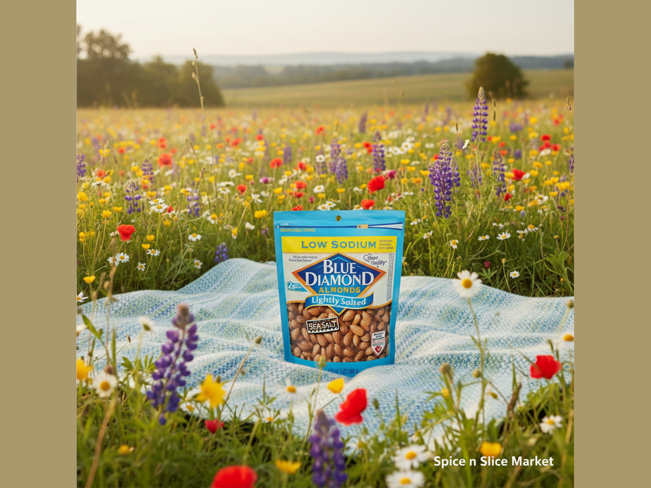 Blue Diamond Almonds Wildflower Meadow