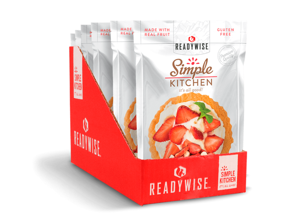 6 Pack Strawberry Yogurt Tart - Camping Desserts & Outdoor Treats