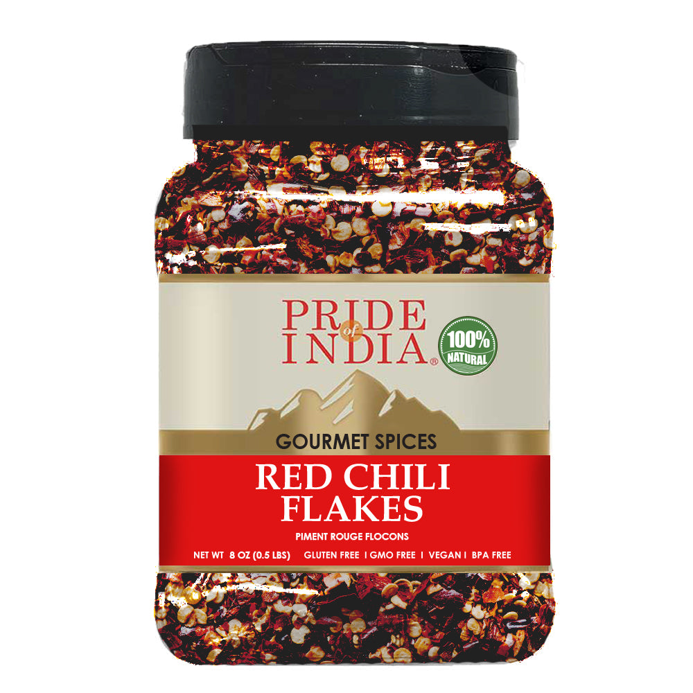 Flocons de piment rouge gourmet épicés - 227 g