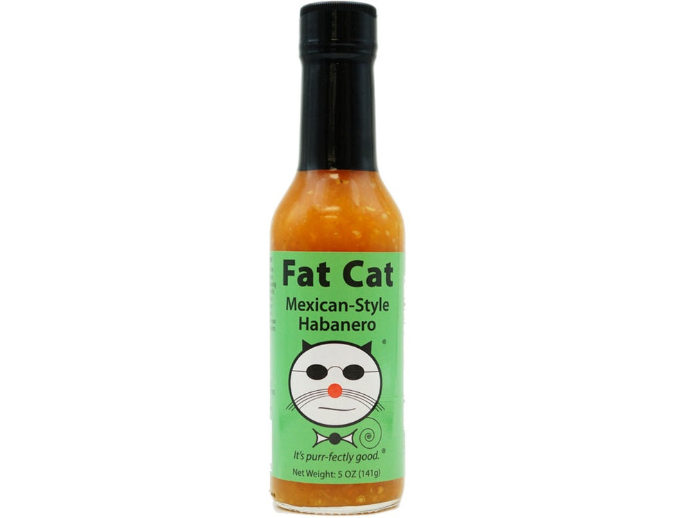 Fat Cat Mexican-Style Habanero - Authentic Fiery Flavor