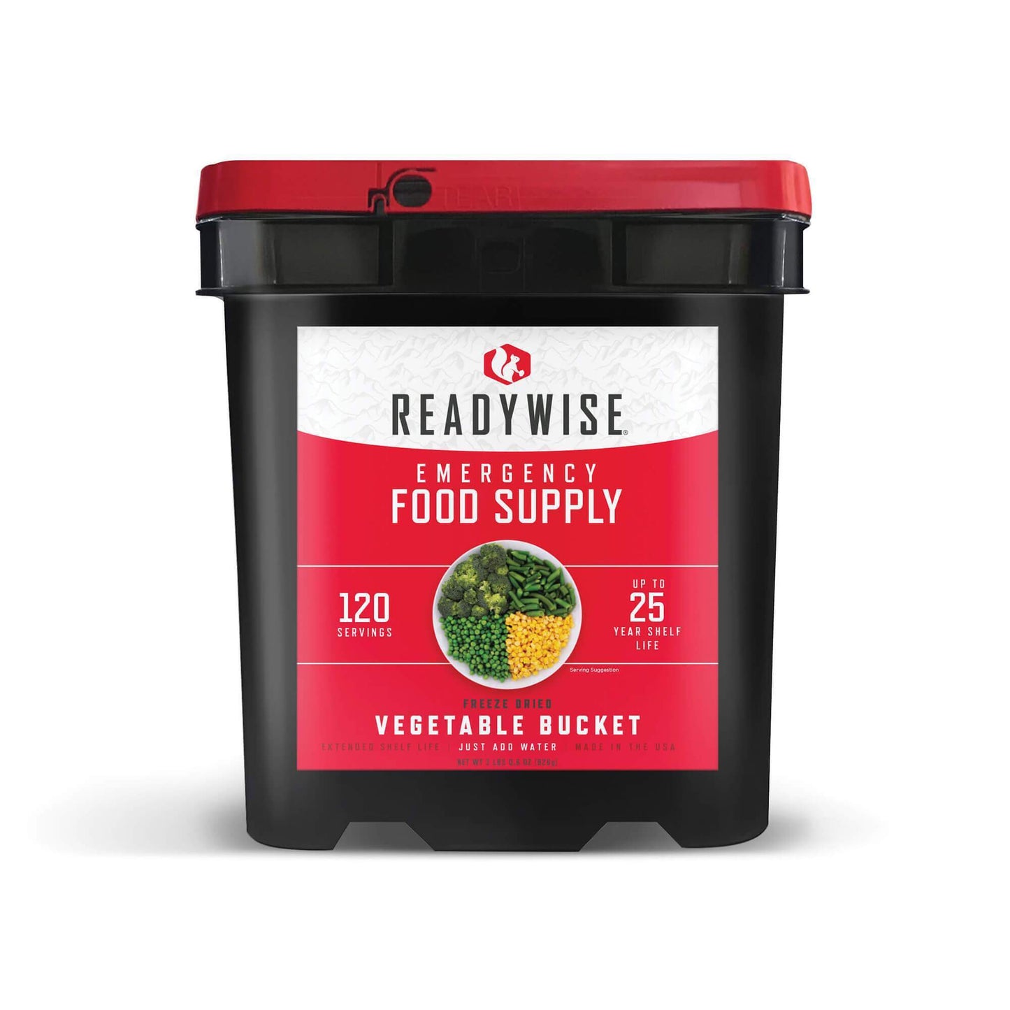 120 Serving Variety Vegetable Bucket.