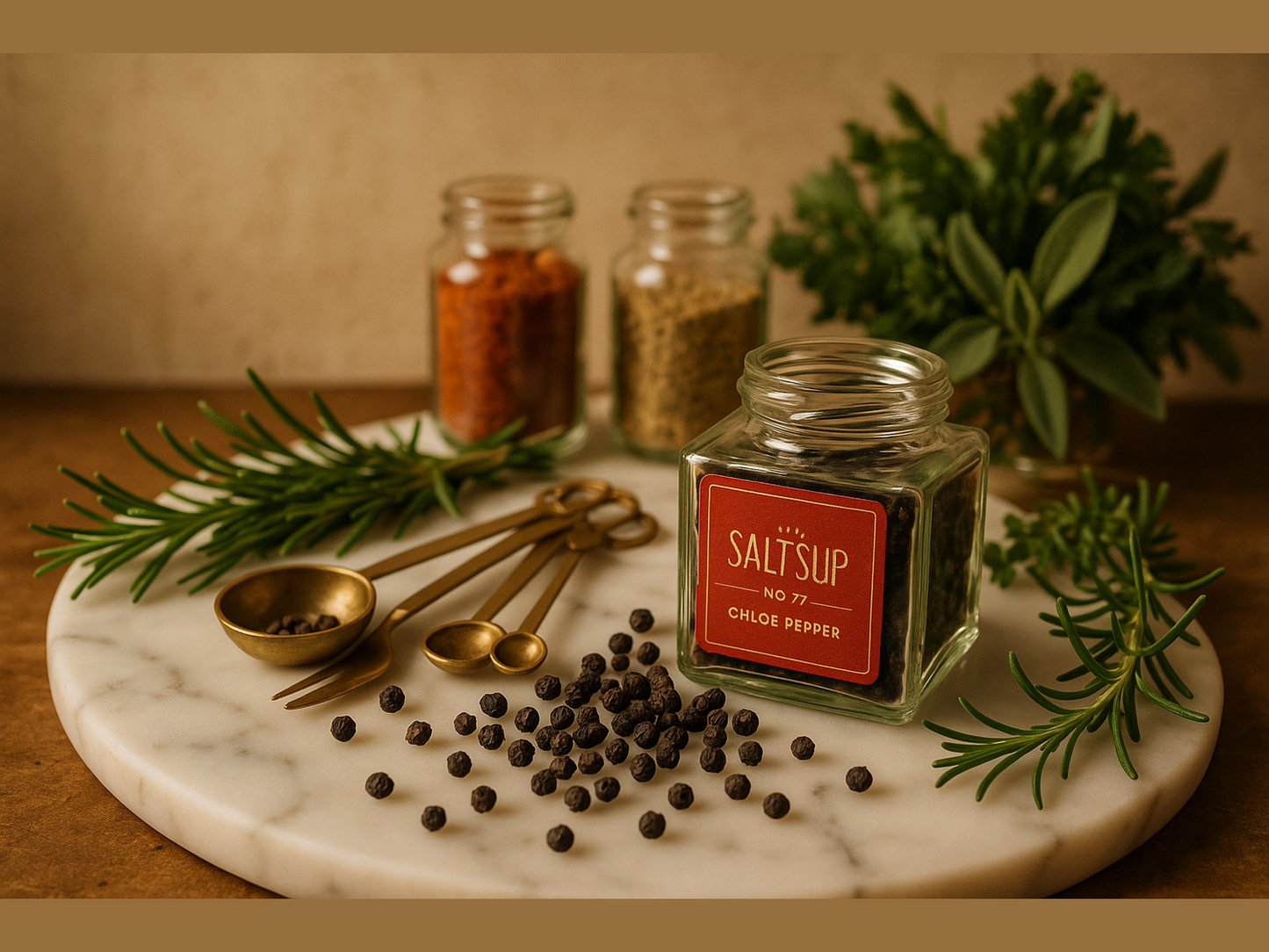 Elegant kitchen arrangement