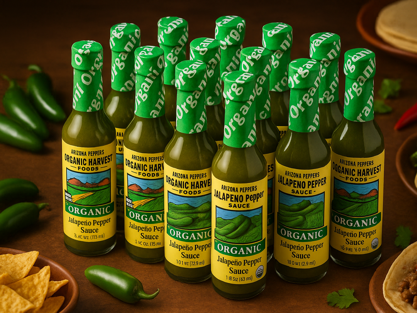 Enhanced Arizona Jalapeno Pepper Sauce product image based on original pictures