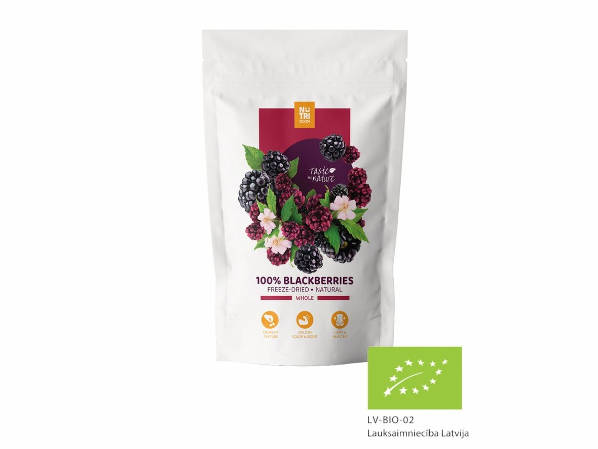 Freeze dried BIO Blackberries