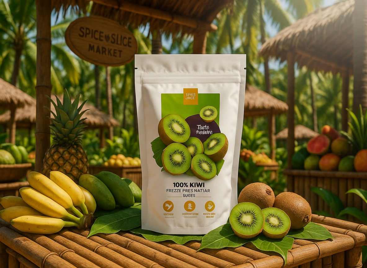 Freeze Dried Kiwi - Exotic Snacking