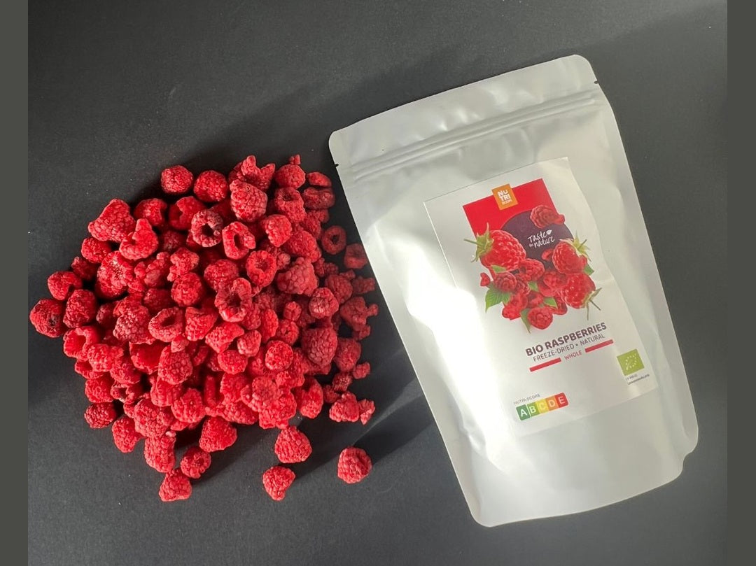 Freeze dried BIO Raspberries