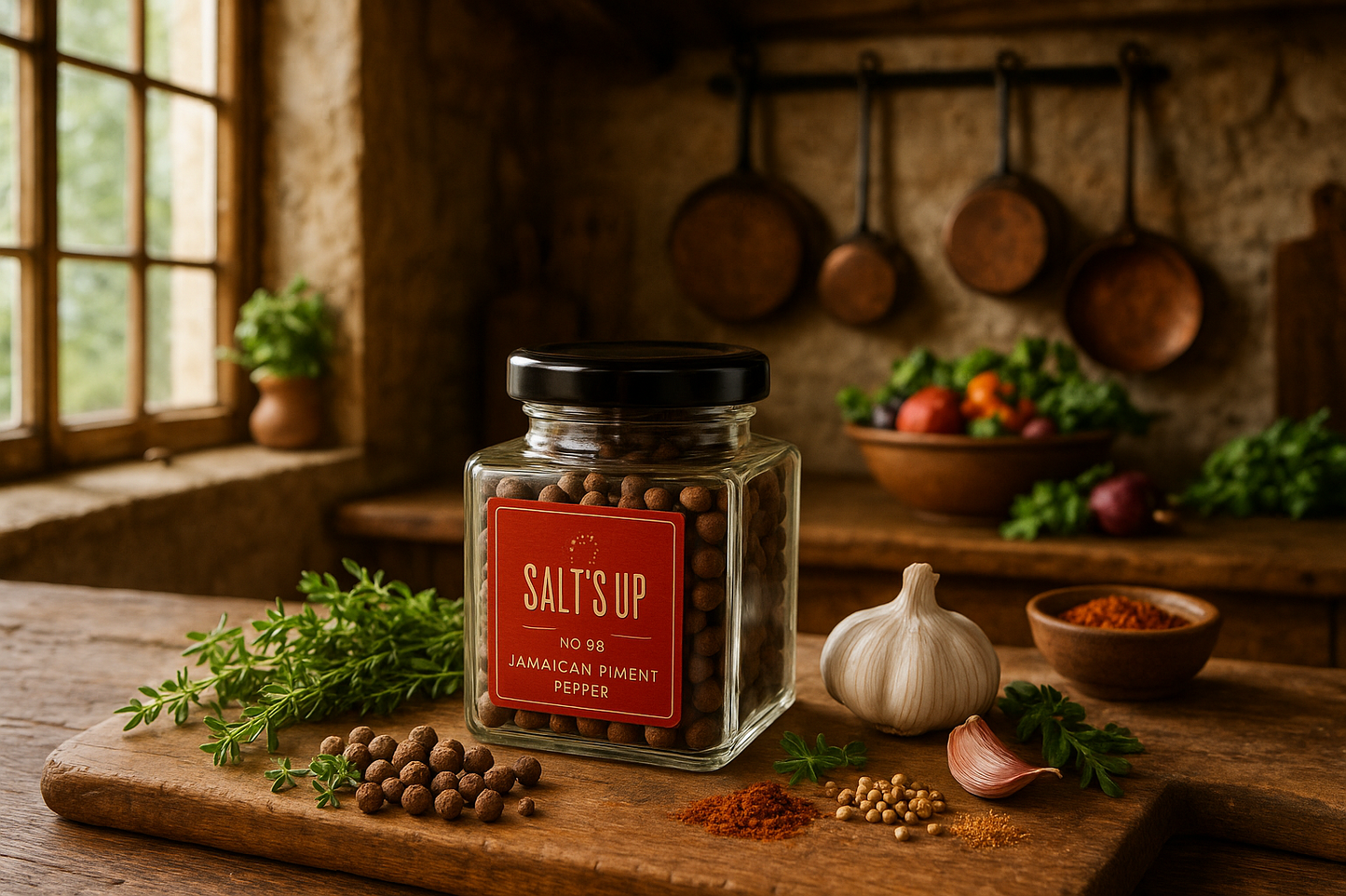 French Farmhouse Kitchen Scene 1