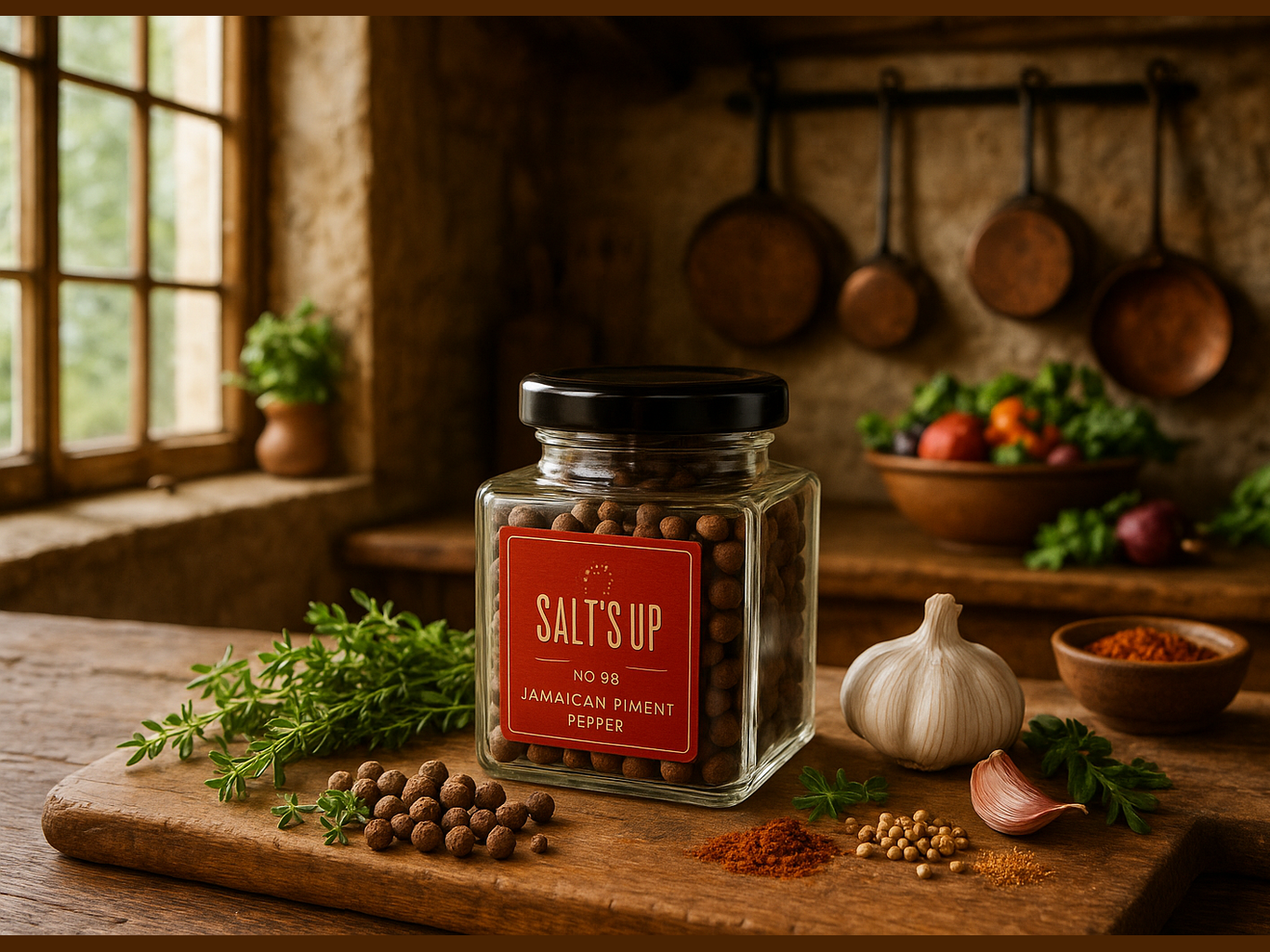 French Farmhouse Kitchen Scene 1