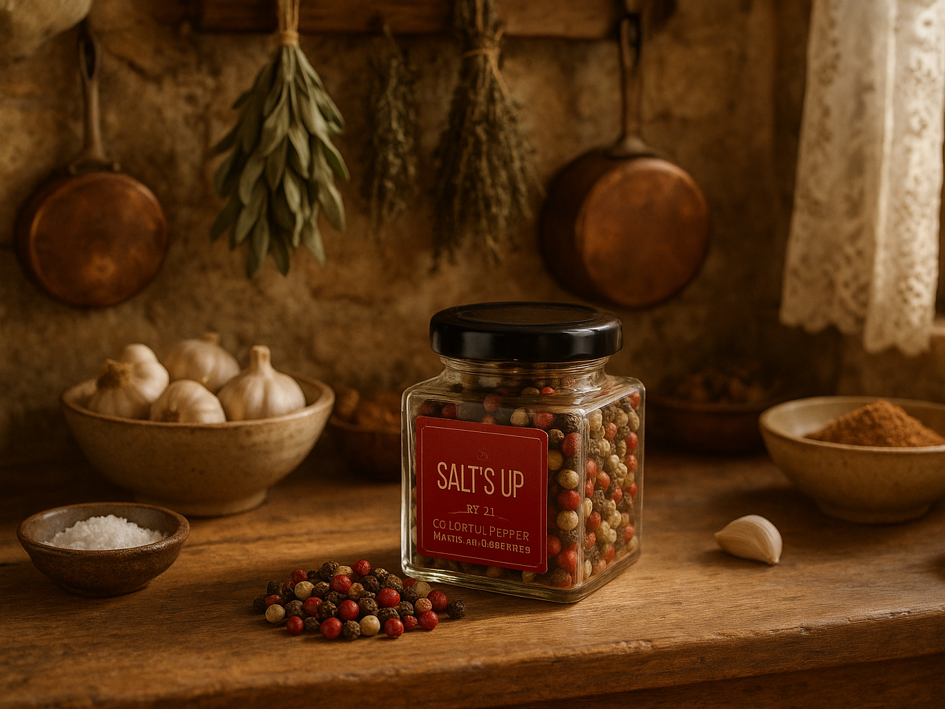 French Farmhouse Kitchen Scene 1