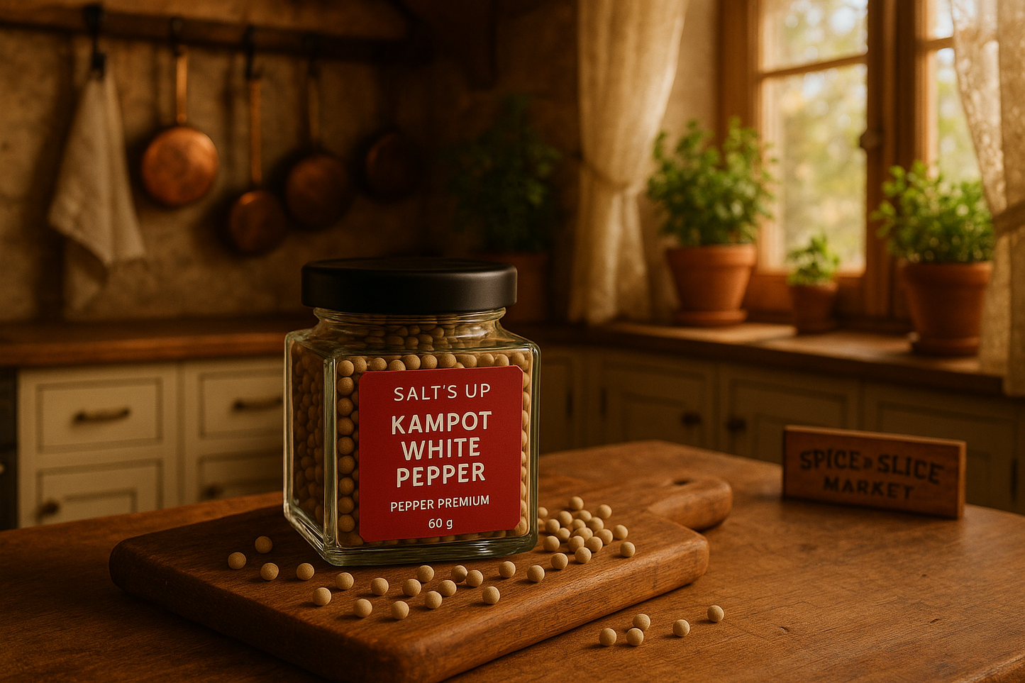 French Farmhouse Kitchen Scene 1