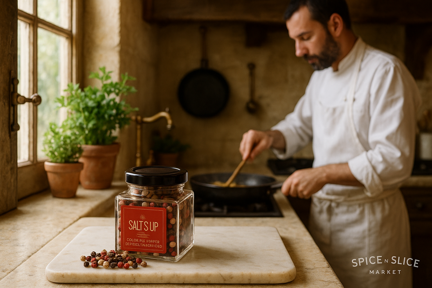 French Farmhouse Kitchen with Chef 1