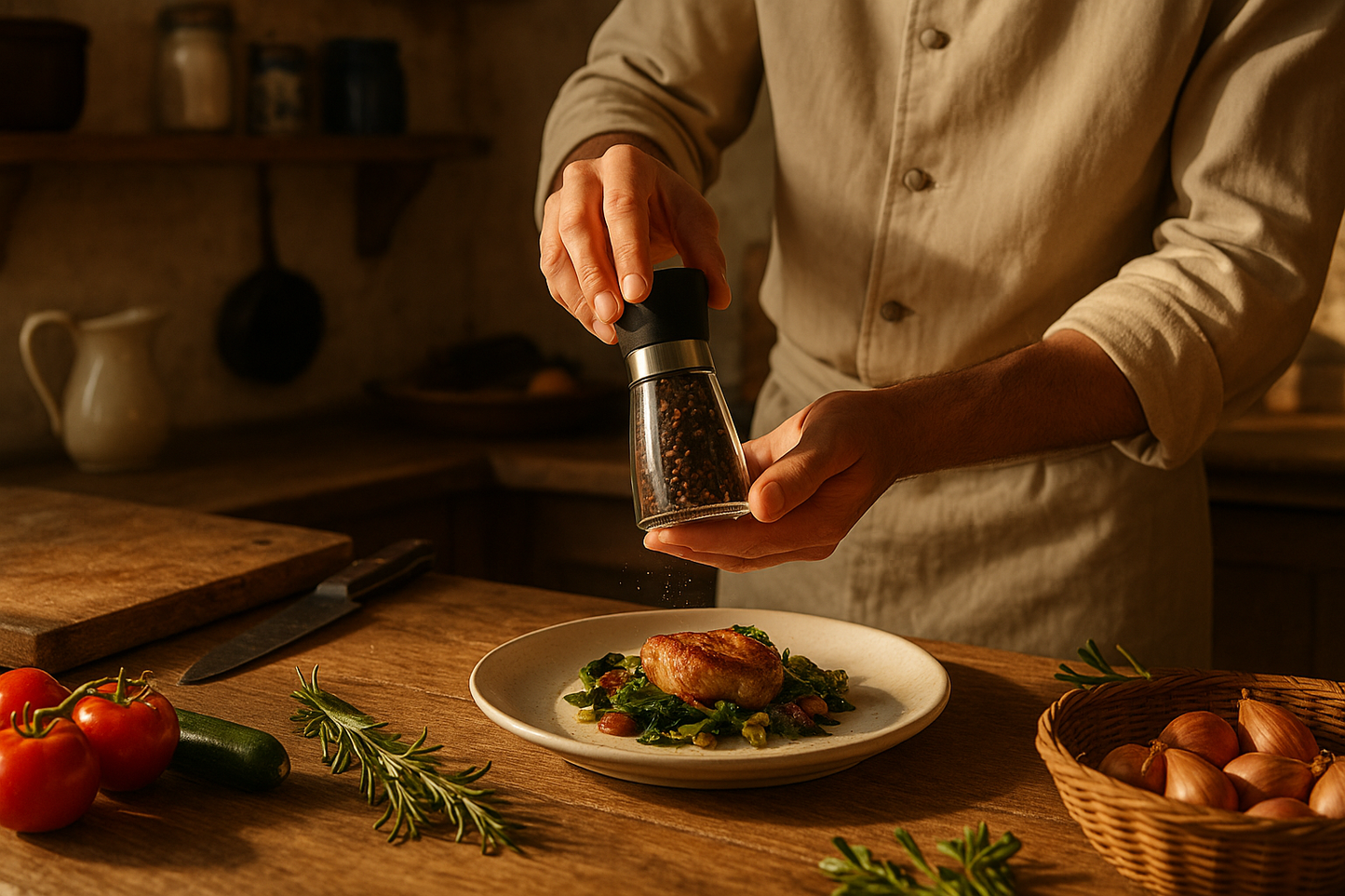 French Farmhouse Kitchen with Chef 2