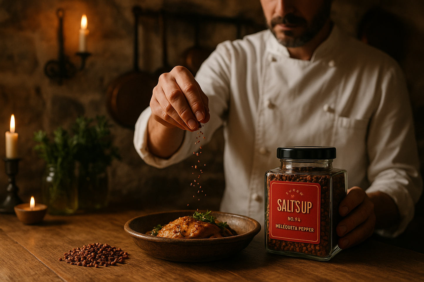 French Farmhouse Kitchen with Chef Scene 4