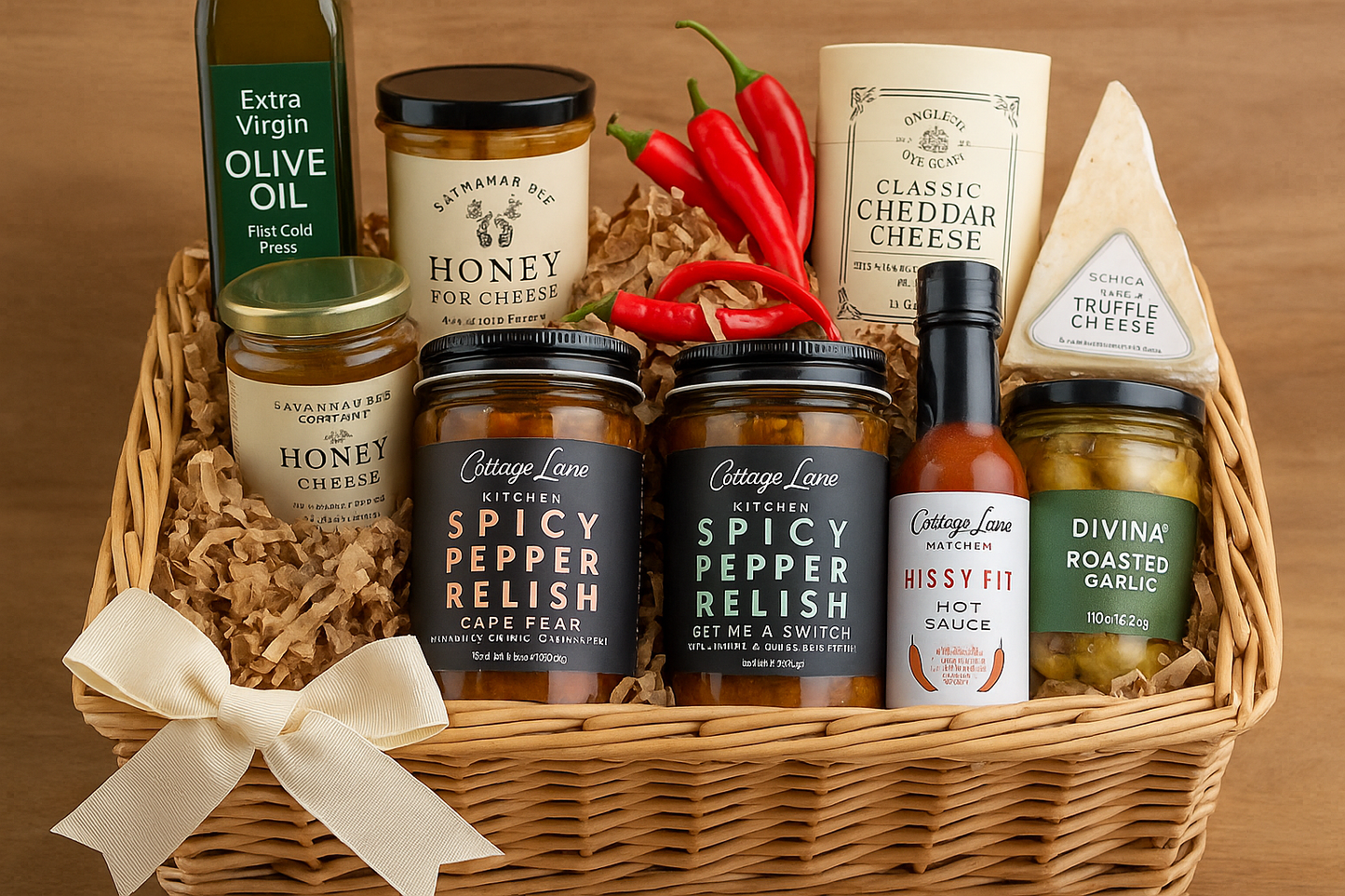 Gift Basket Scene