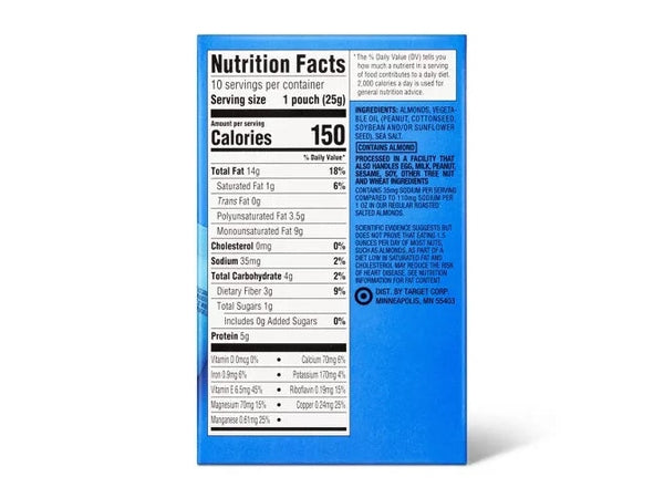 Good & Gather Lightly Salted Roasted Almonds, 10ct.