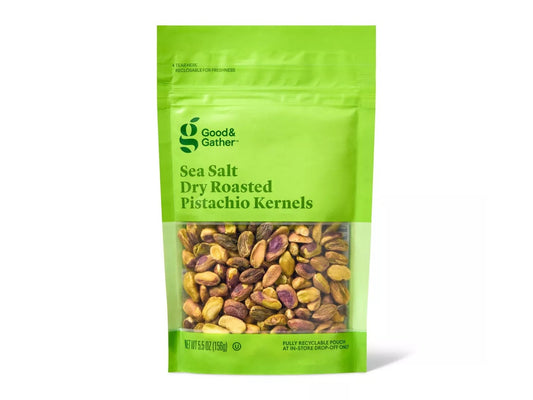 Good & Gather Sea Salt Dry Roasted Pistachio Kernels, 5.5oz.
