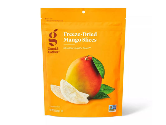 Good & Gather Freeze Dried Mango Slices, 3oz.