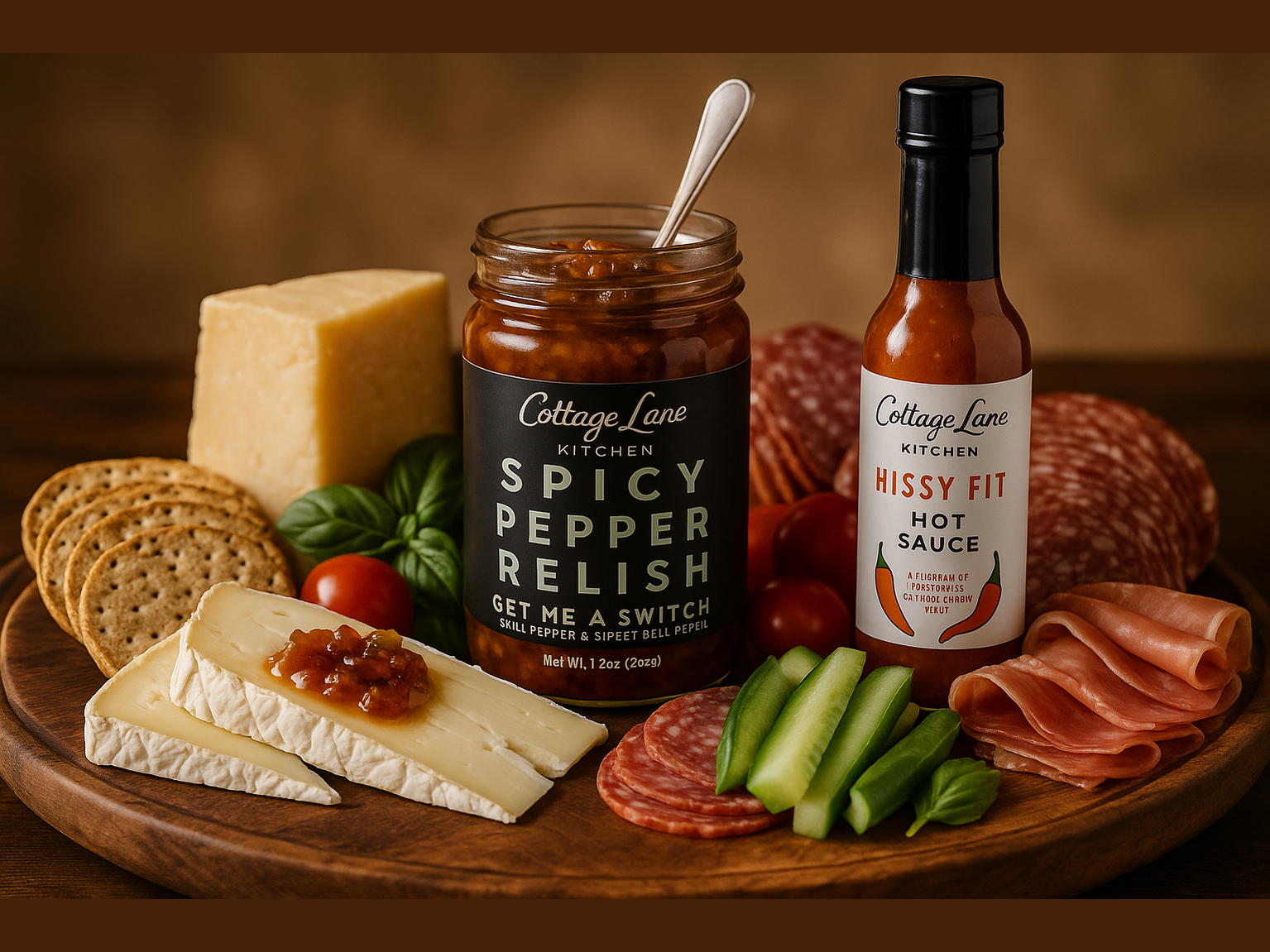 Gourmet Charcuterie Board