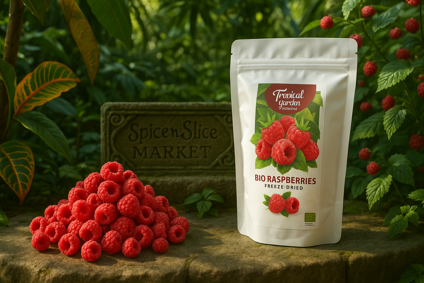 Tropical Garden BIO Raspberries Market