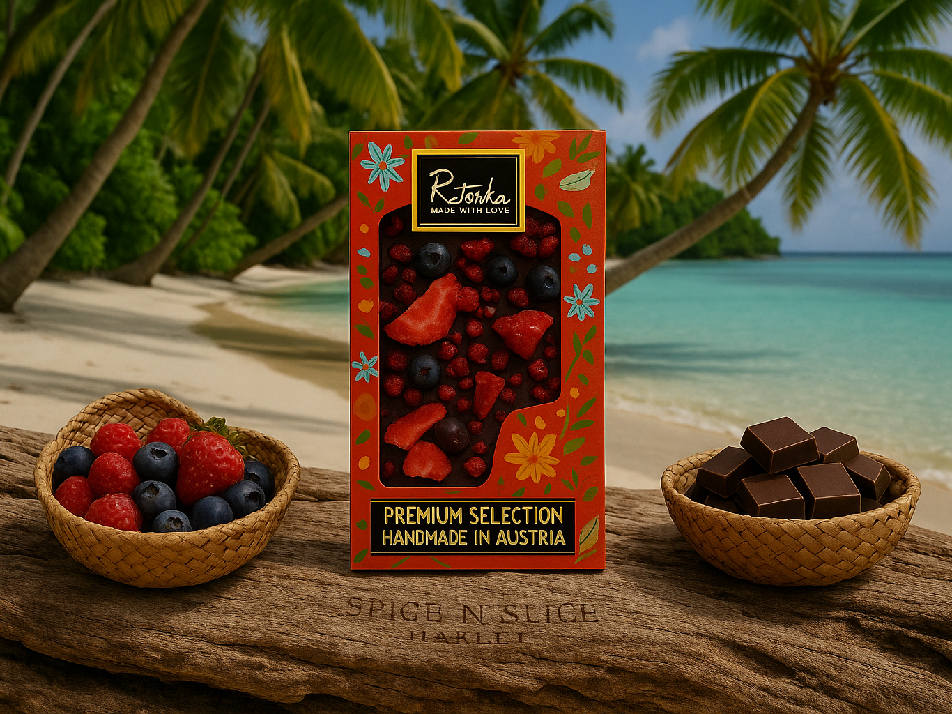 Original Product in Ultra-Natural Tropical Paradise with Extremely Subtle Branding