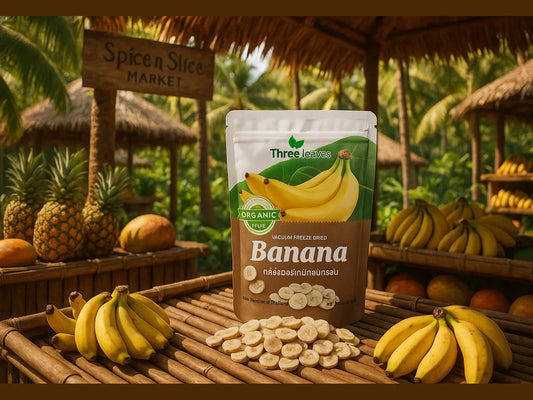 Tropical Market Organic Banana Chips Display