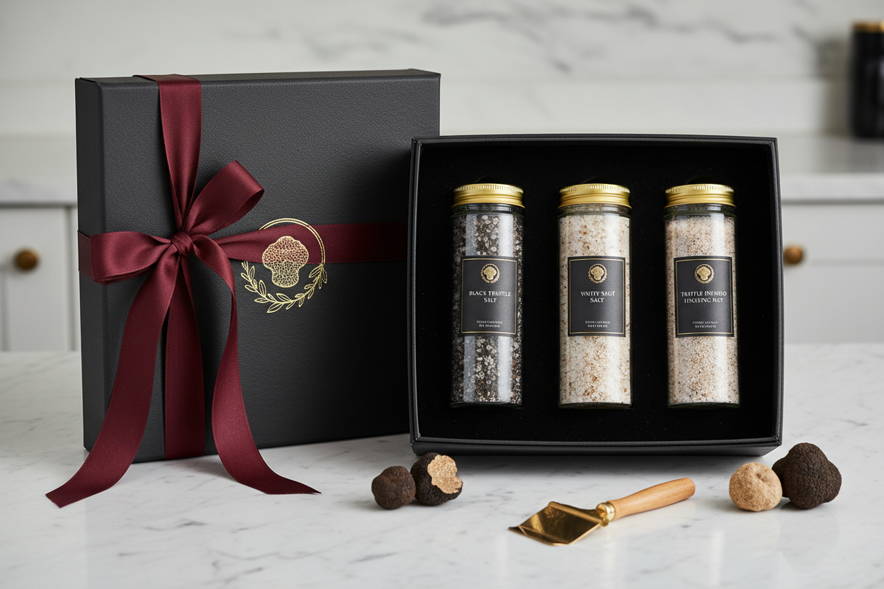 Gift Box 3 Gourmet Salt Truffle luxury set