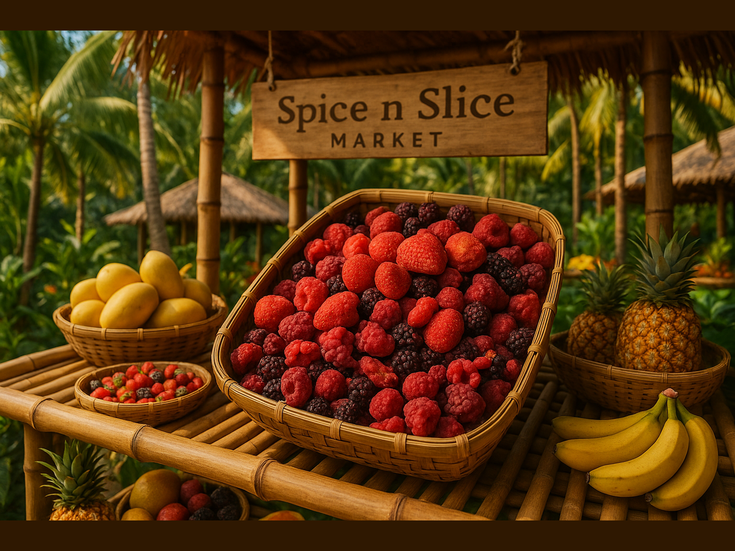 Tropical Market BIO Berries Mix Display