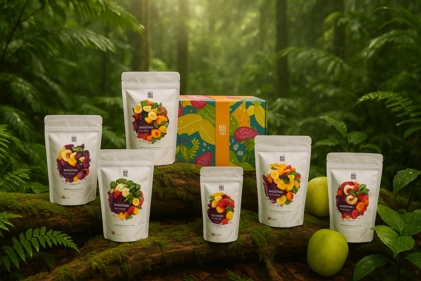 Natural Rainforest Floor Setting