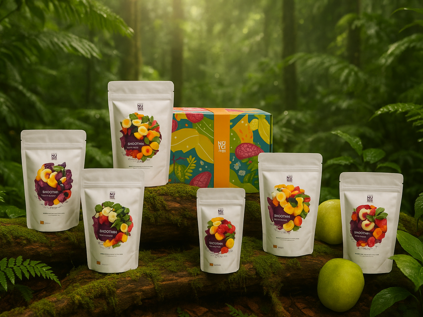 Natural Rainforest Floor Setting