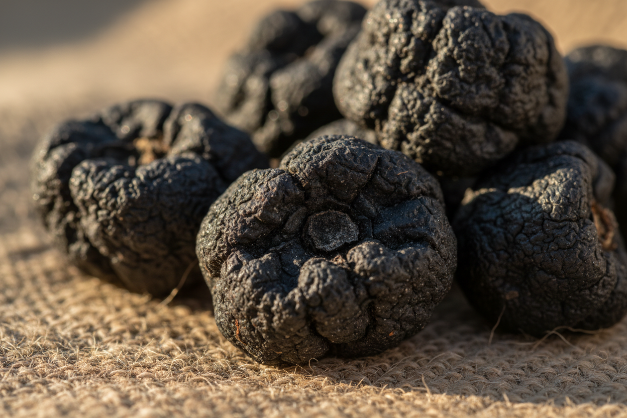 Close-up macro of smoked Banasura pepper