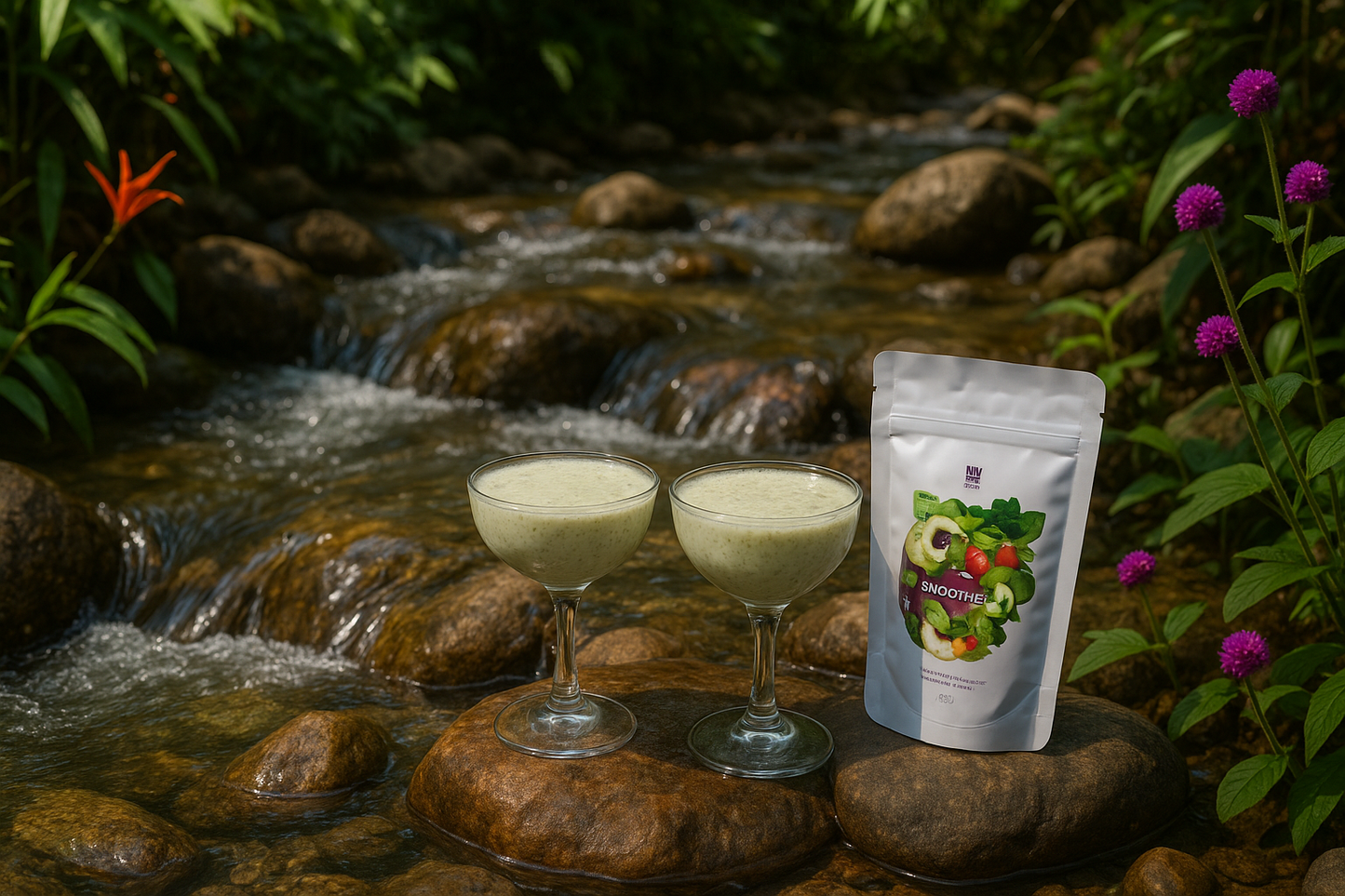 Natural Tropical Stream Setting