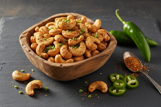 Pop & Sol By Nuts.com Jalapeno Cashews, 4 oz.