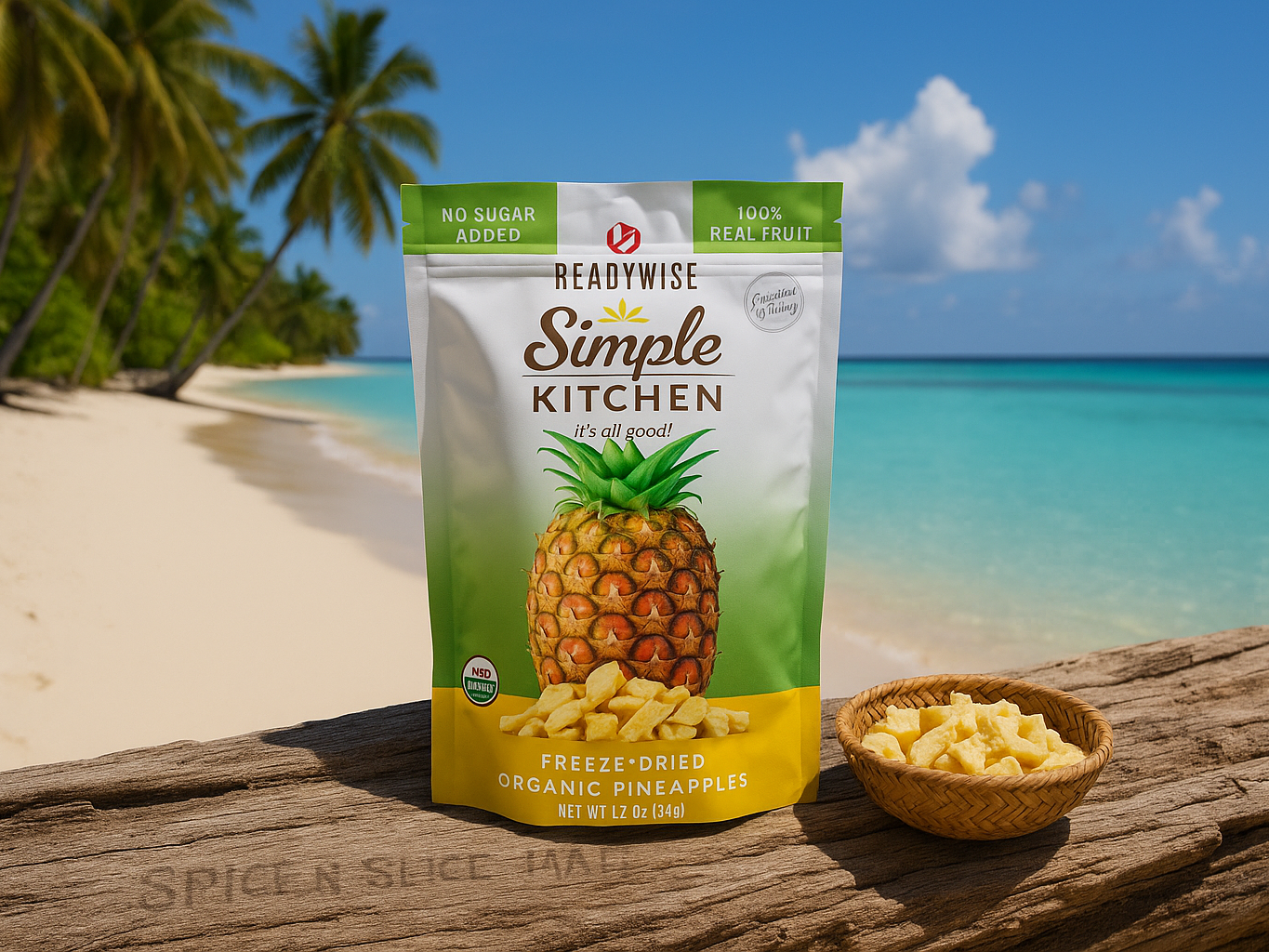 Original Product in Ultra-Natural Tropical Paradise with Extremely Subtle Branding