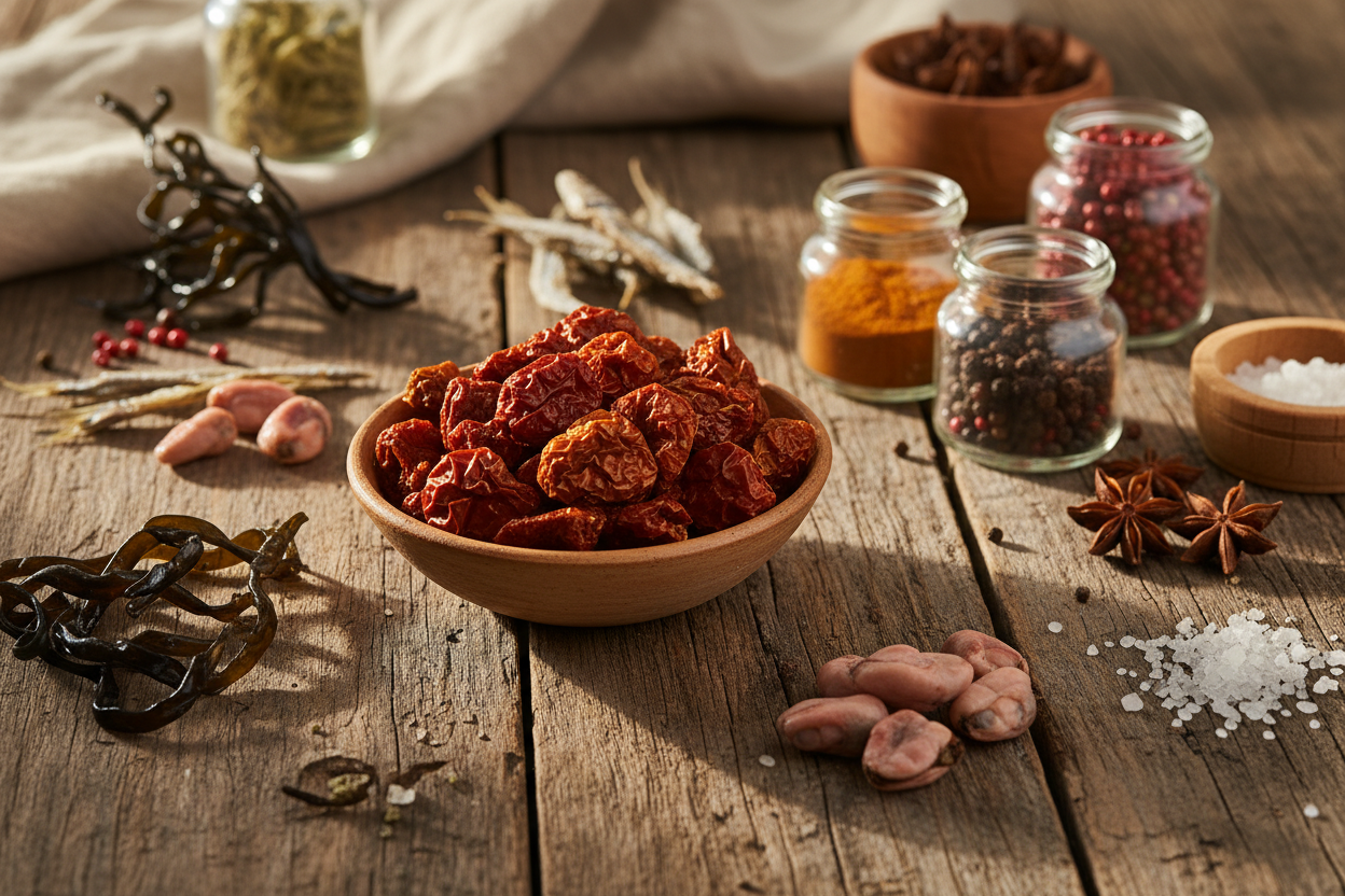 Chiloe pepper with Chilean coastal ingredients