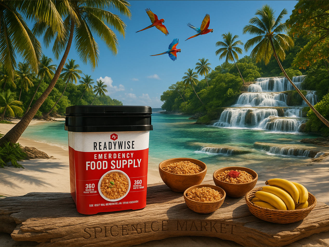 Extraordinary Tropical Paradise with Original Product and Extremely Subtle Branding