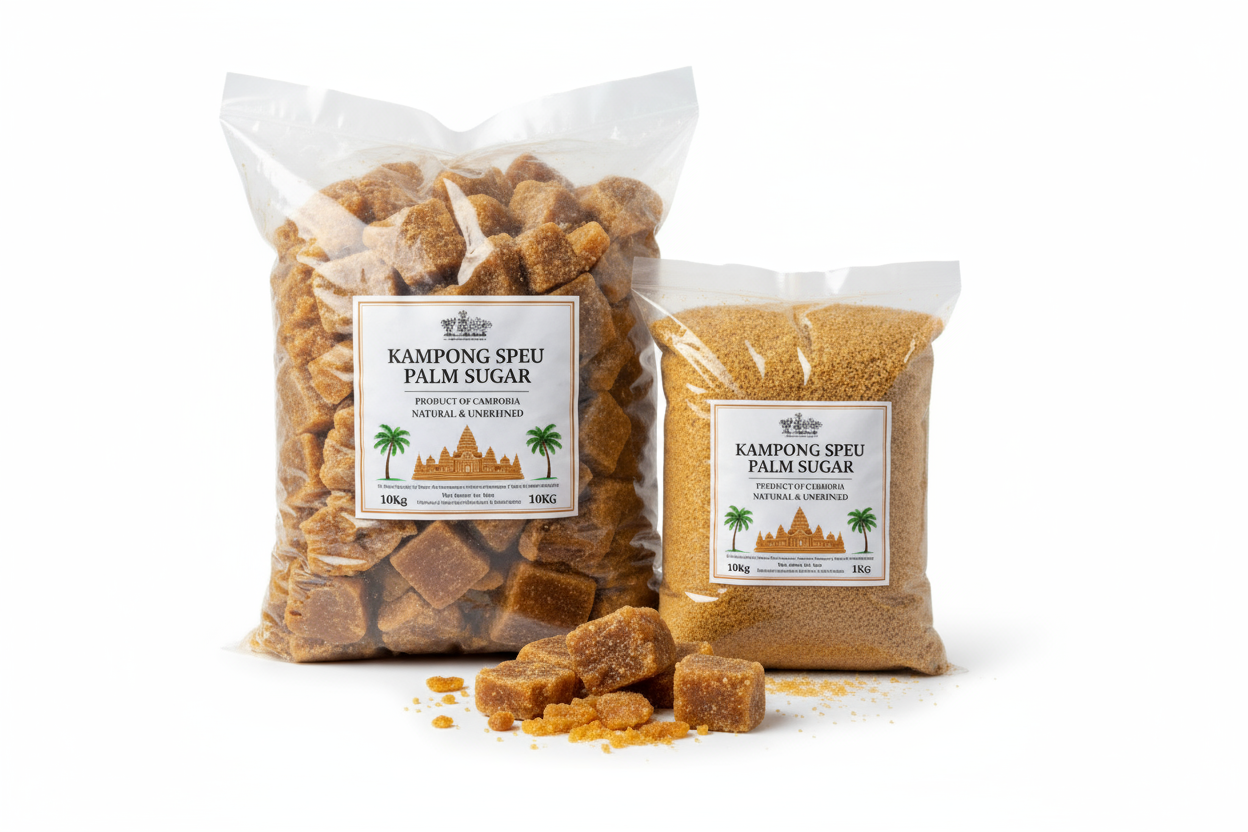 Kampong Speu Palm Sugar — Bulk (Wholesale)