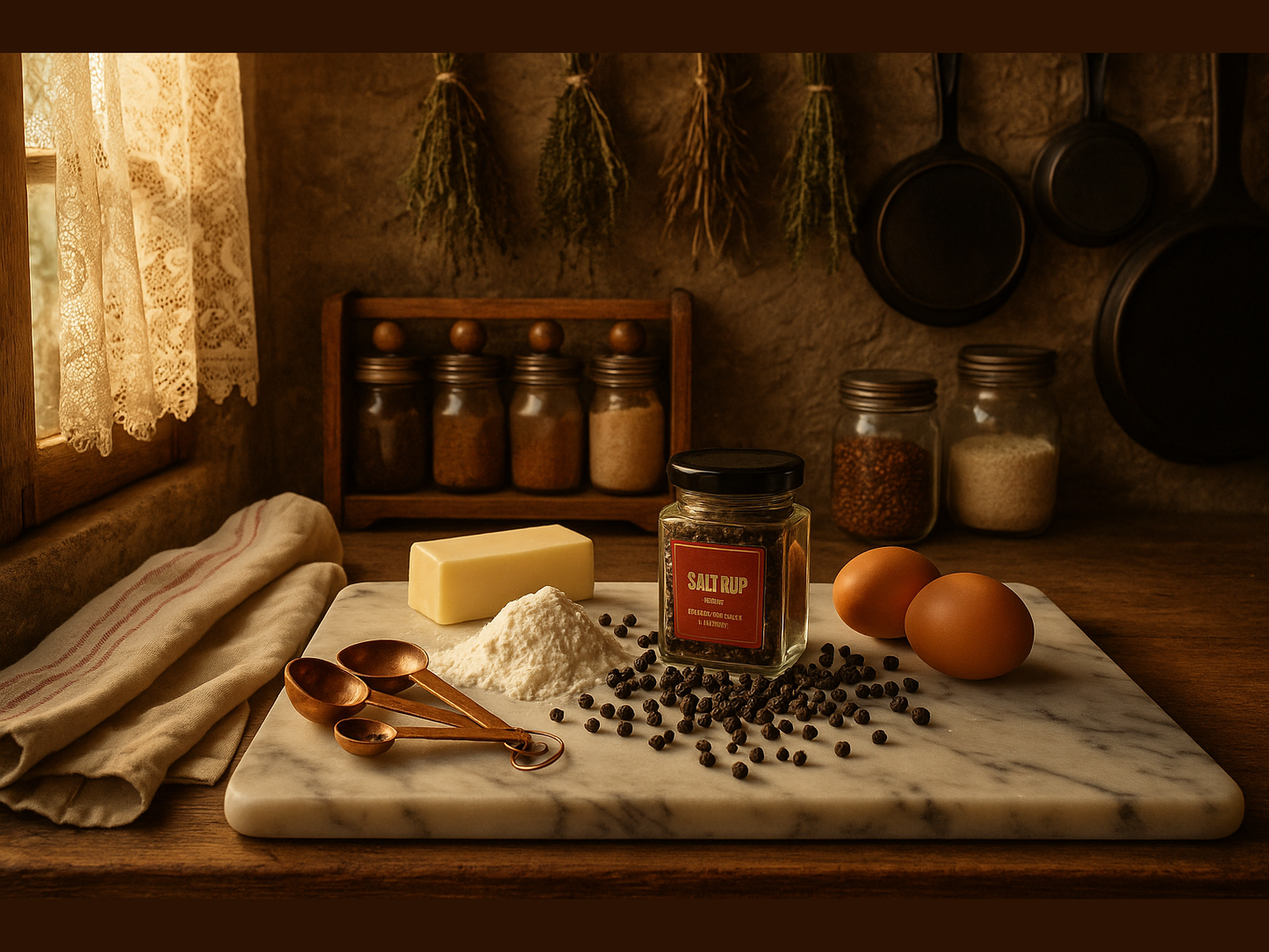 KAMPOT BLACK Pepper French Farmhouse Kitchen 2