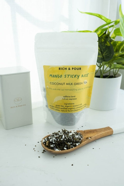 Mango Sticky Rice Coconut Milk Green Tea Blend