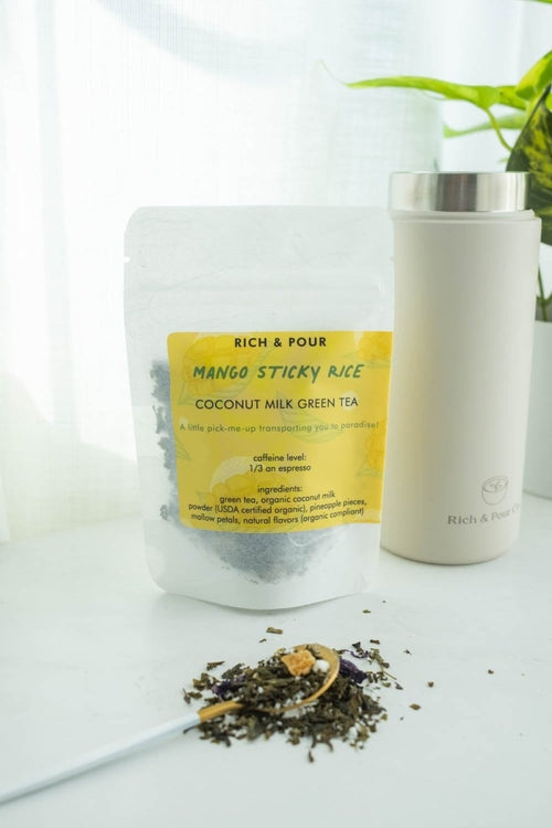 Mango Sticky Rice Coconut Milk Green Tea Blend